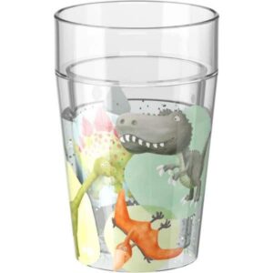 Super sejt Haba glas i plastik med glimmer og dinosaurer på. Køb et Haba glimmer glas i plastik på Minierne.dk