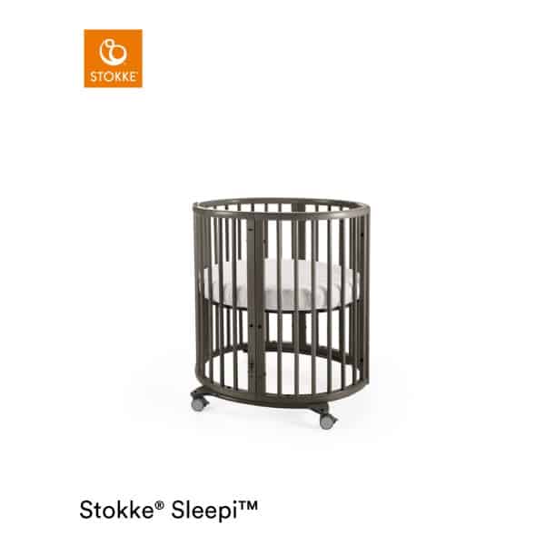 Stokke® Sleepi™ Mini Vugge inkl. Madras Hazy Grey | Minierne.dk