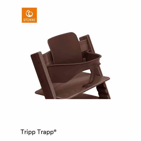 Tripp Trapp® Baby Sæt - Walnut | Minierne.dk