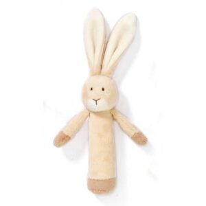 Den fineste kanin rangle fra Teddykompaniet, i blødt plysstof. Perfekt til stimulering af sanserne – find den på minierne.dk