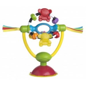Sjovt og farverigt aktivitetslegetøj med sugekop, fra PlayGro