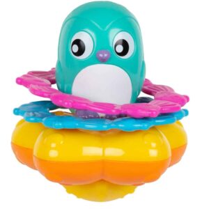 Sjovt og farverigt badelegetøj der kan skilles ad og samles, fra PlayGro.