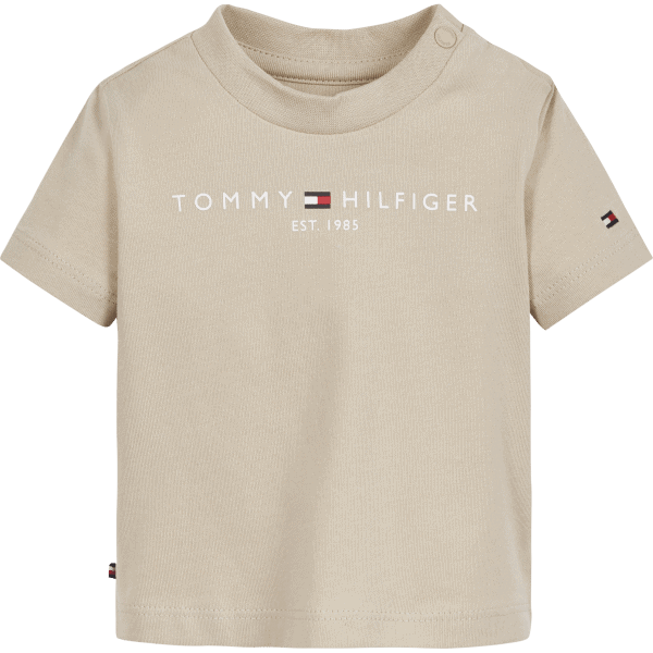 Tommy Hilfiger Baby T-shirt Essential - Savannah Sand | Minierne.dk